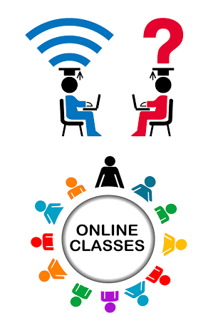 کلاس های آنلاین